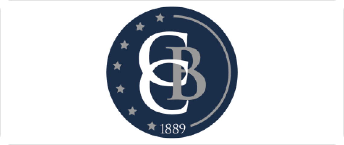 Circular logo with stars and "1889" text.